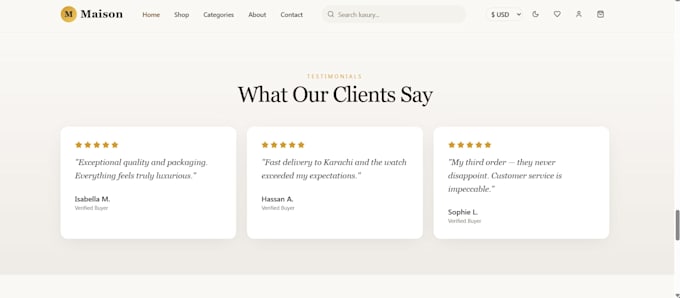 design a online store