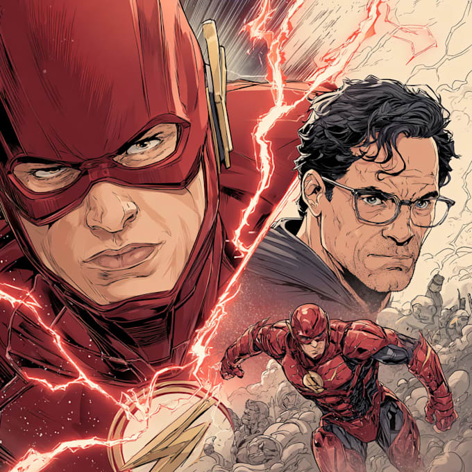 draw comic book illustration with comic book illustrator