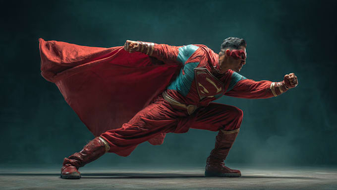 create superhero comic superhero character marvel style