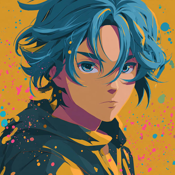 design original anime character art