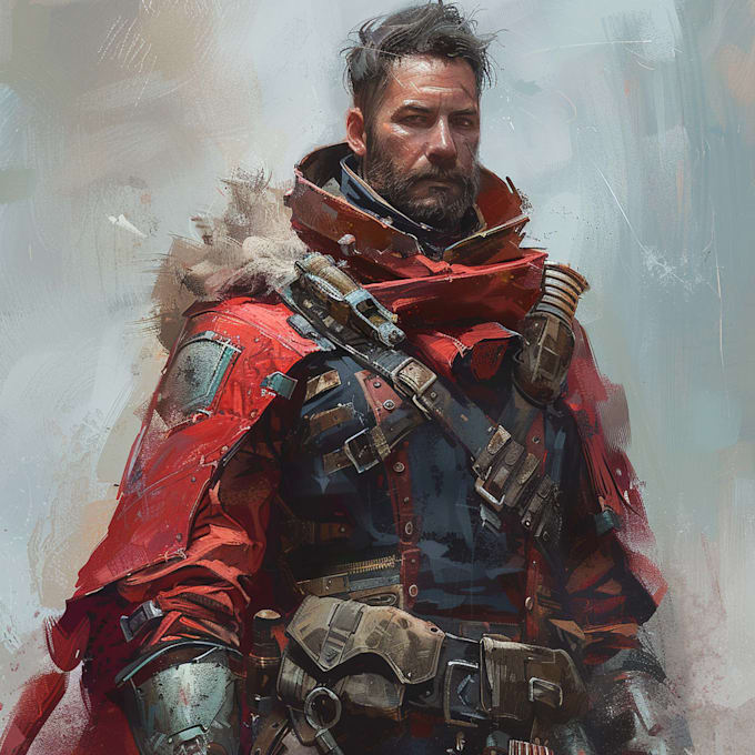 dnd character art and character designer