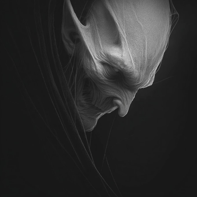 Ghore Draw Draw horror dark art character creature illustration cover by Kutayode ...