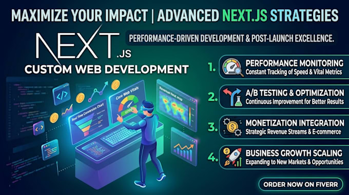 build a full stack nextjs web app, SEO tools or custom web