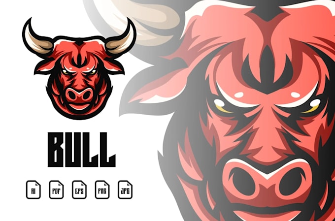 design creative high quality bull, buffalo logo