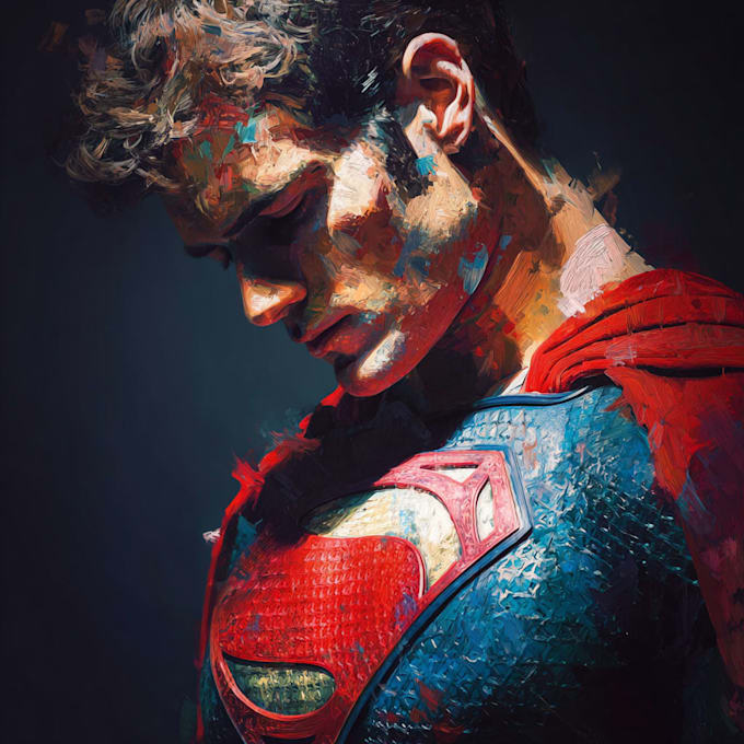 create professional superhero artwork