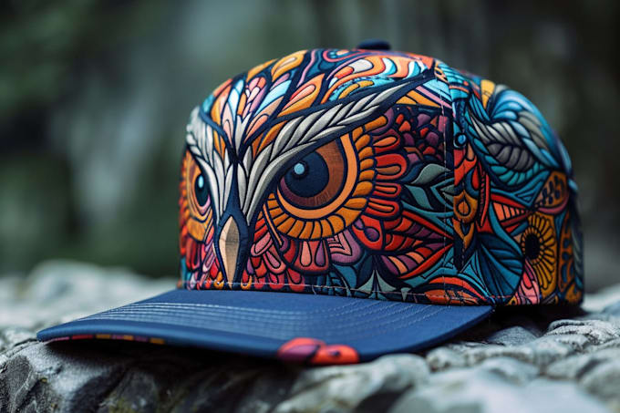 do custom cap design or hat design