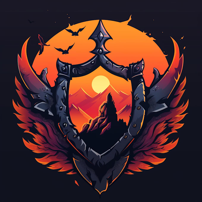 a custom fantasy logo