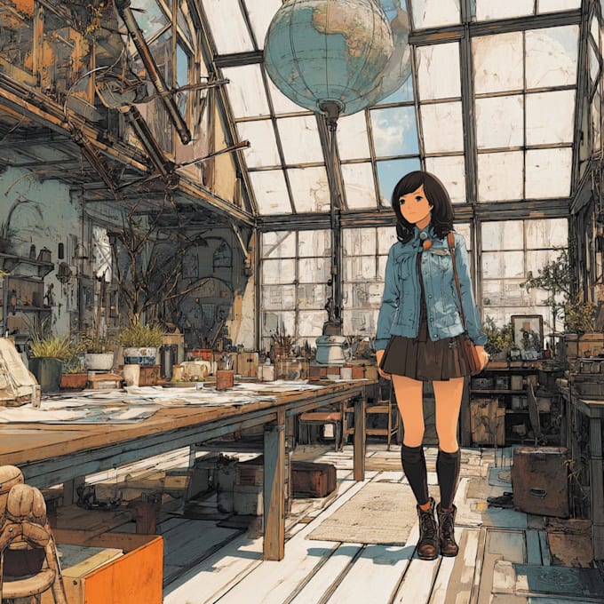 create awesome anime art