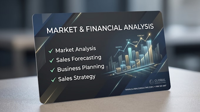 create sales forecast and commercial plan for your business