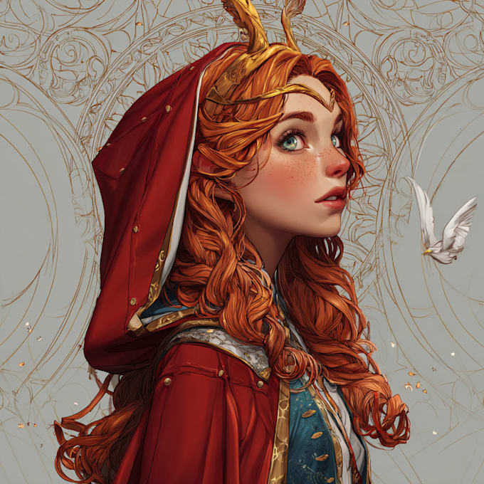 draw your fantasy character