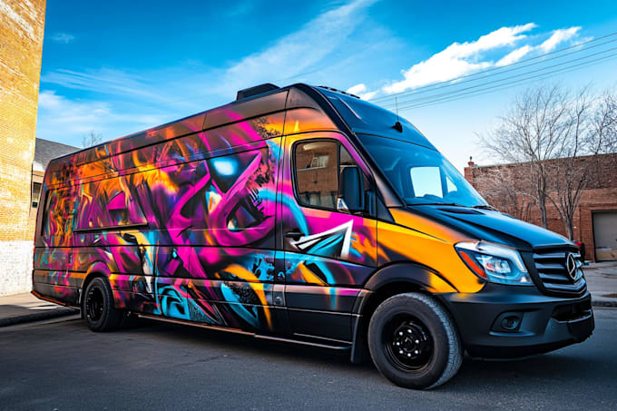 professional car wrap design, van wrap design and car wrap