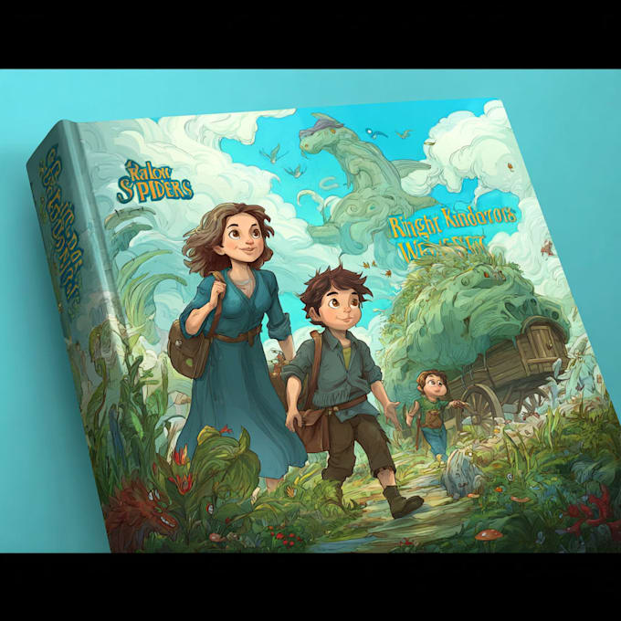 design joyful children book cover