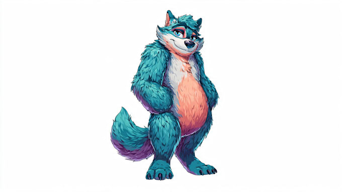 draw your furry or fursona character