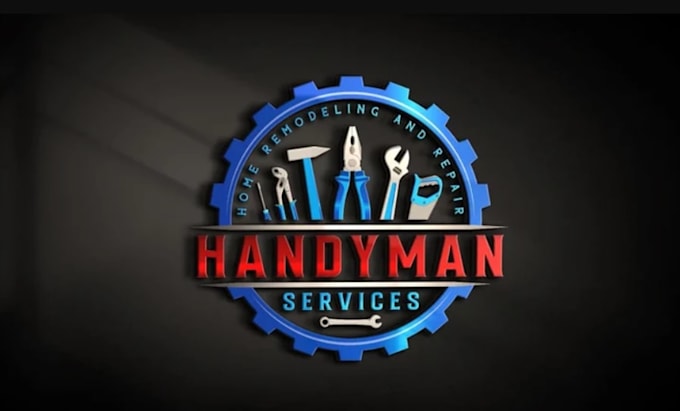 professional tradesman logo without any copyright