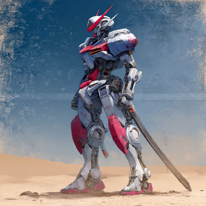 illustrate your mecha, robot and armored characters