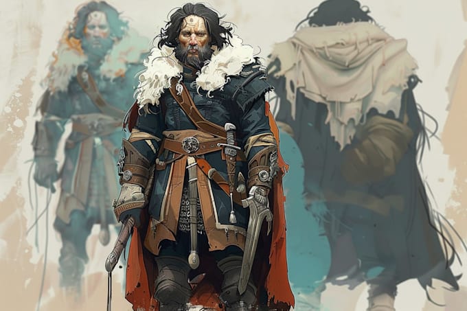 create fantasy character artwork
