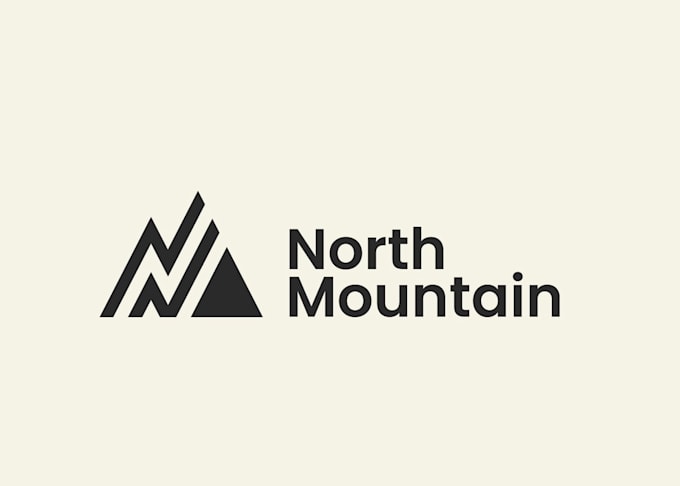 create a professional mountain logo design
