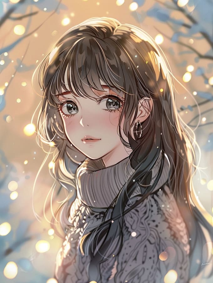 draw a anime character
