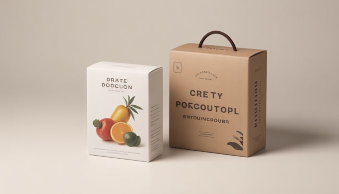 Design premium packaging box pouch and label design by Catalina85g | Fiverr