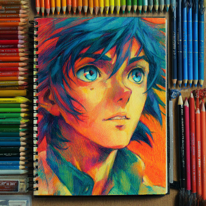 draw an amazing anime art