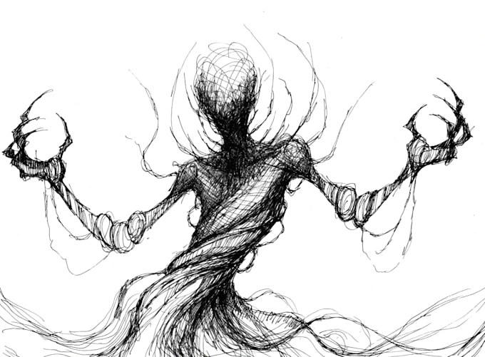 fantasy character sketch for you