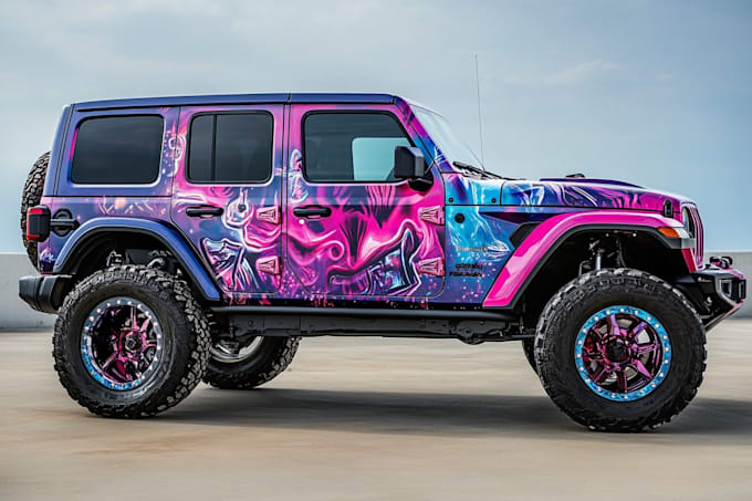 car wrap, van wrap any vehicle wrap