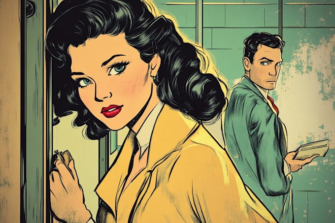 draw comic book illustration with comic book illustrator
