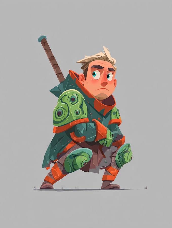 2d game character design 2d game character