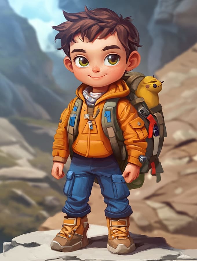 draw 2d game character or 2d game character
