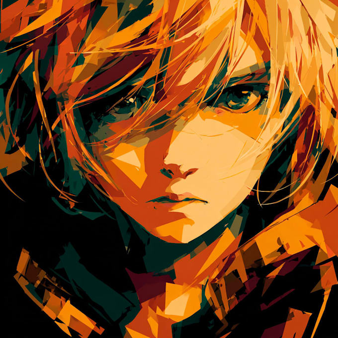 draw anime character art illustration