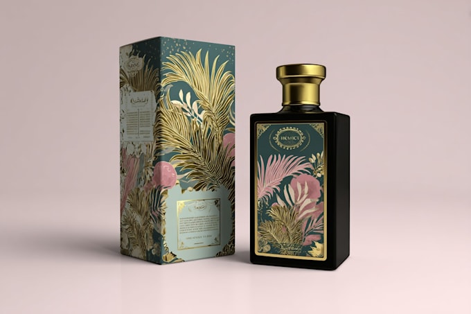 design creative box, pouch and label packaging design