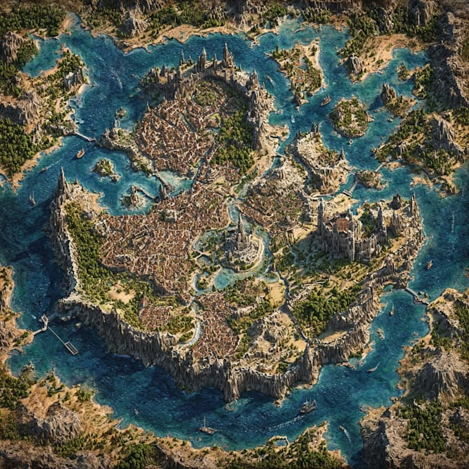 create custom medieval maps for your next fantasy novel