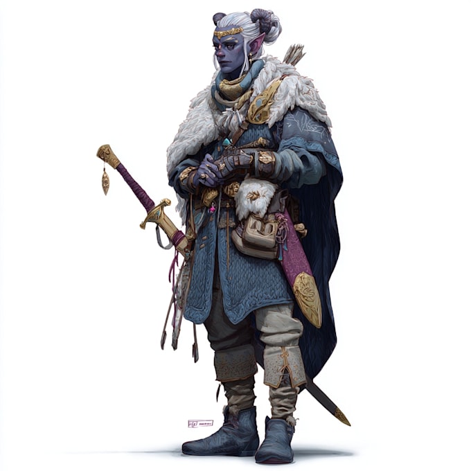 draw dnd character art for your campaign