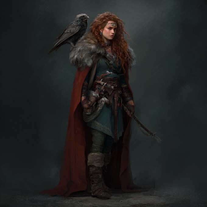fantasy character art and fantasy character art
