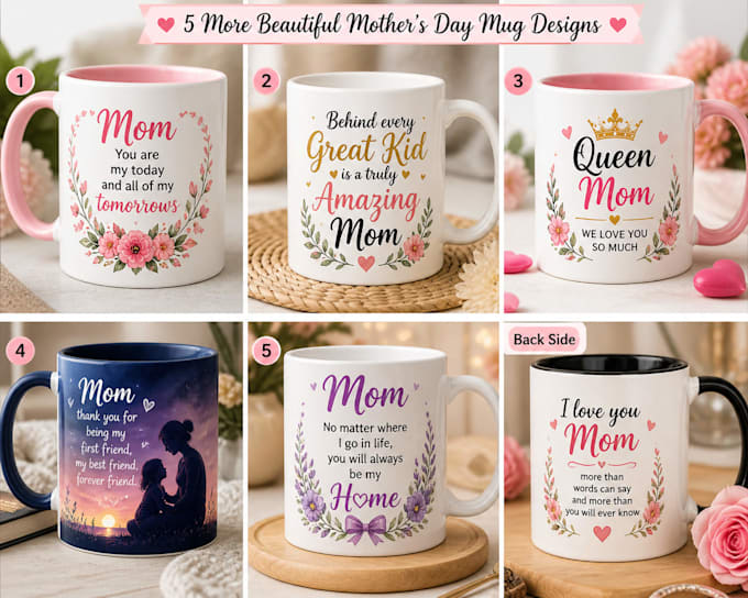 mother day mug design service