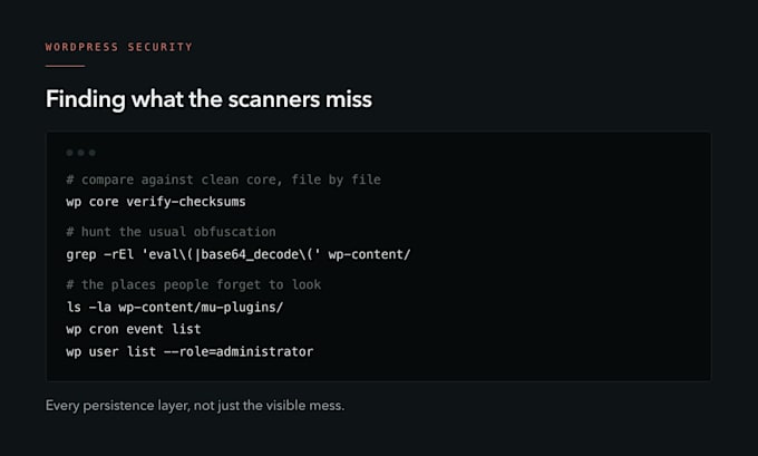 remove wordpress malware, fix hacked site and clear google blacklist