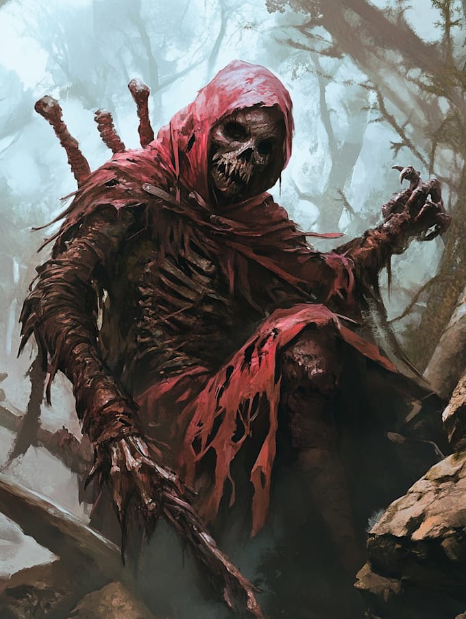 horror and fantasy horror character