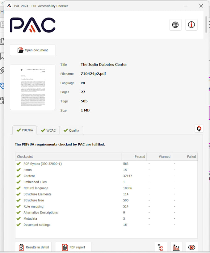 fix PDF accessibility and wcag compliance issues