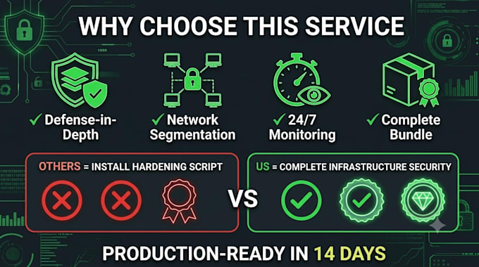 secure linux hardening vlans backups network isolation
