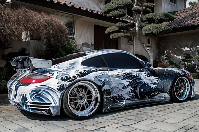 vehicle wrap car wrap van truck wrap design