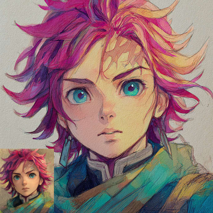 draw custom anime characters