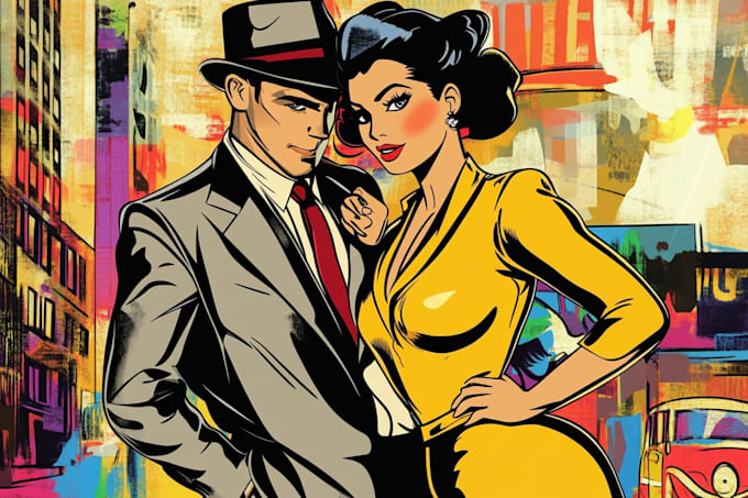 do comic art illustration
