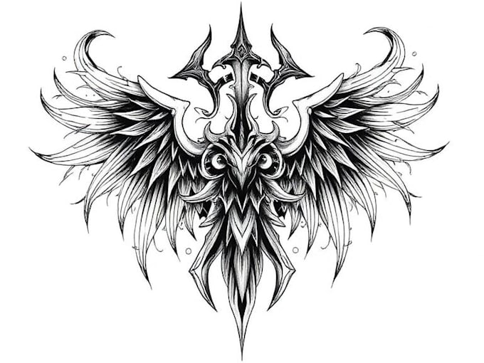 design professional tattoo and custom tattoo