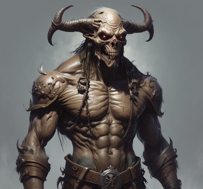 fantasy horror and fantasy horror character