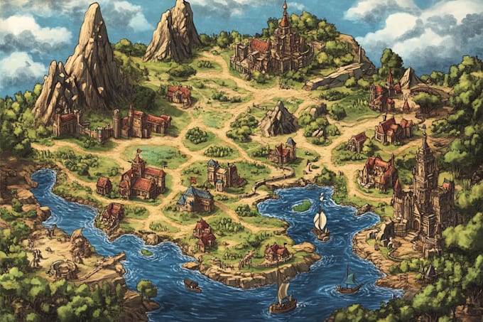 fantasy rpg maker maps hex battle map