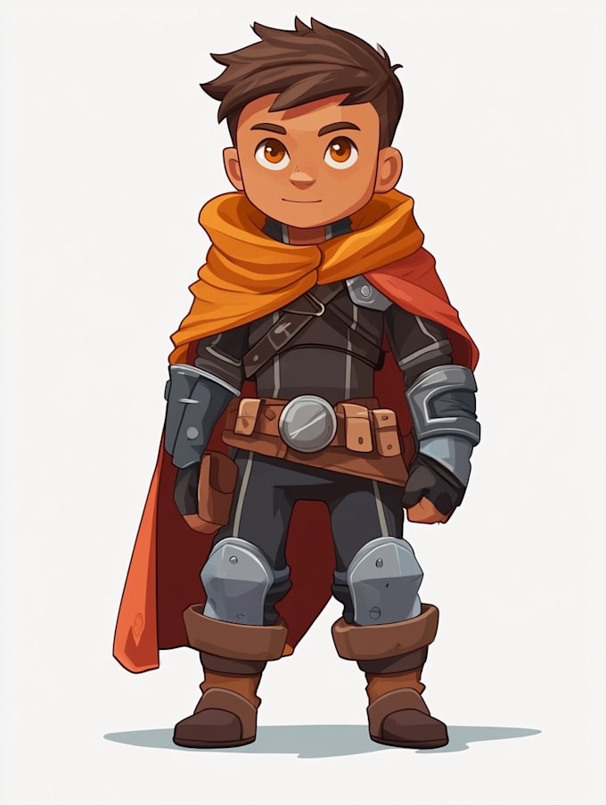 create 2d game character or 2d game character