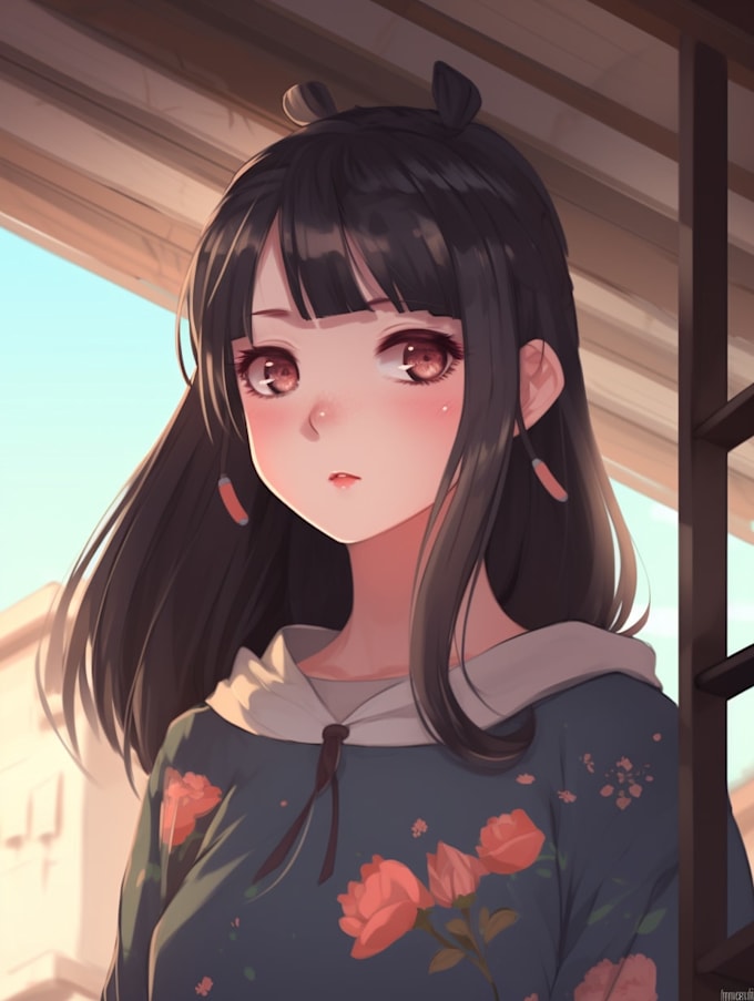 do a anime character