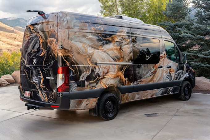 do car wrap, van wrap design vehicle wrap