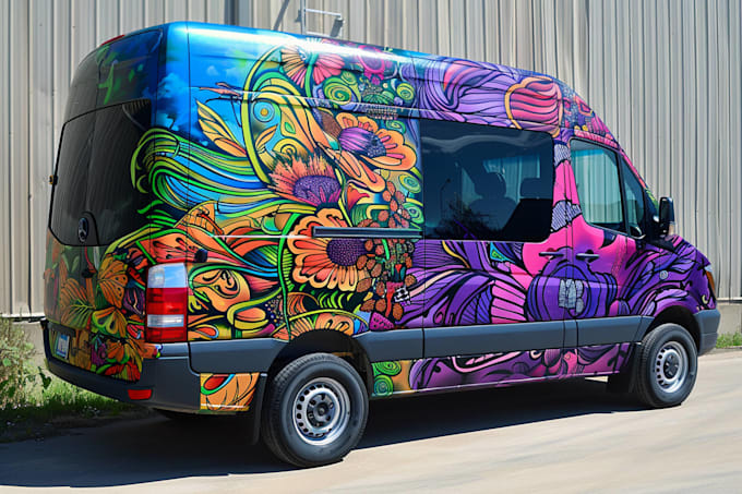 draw car wrap vehicle wrap truck wrap