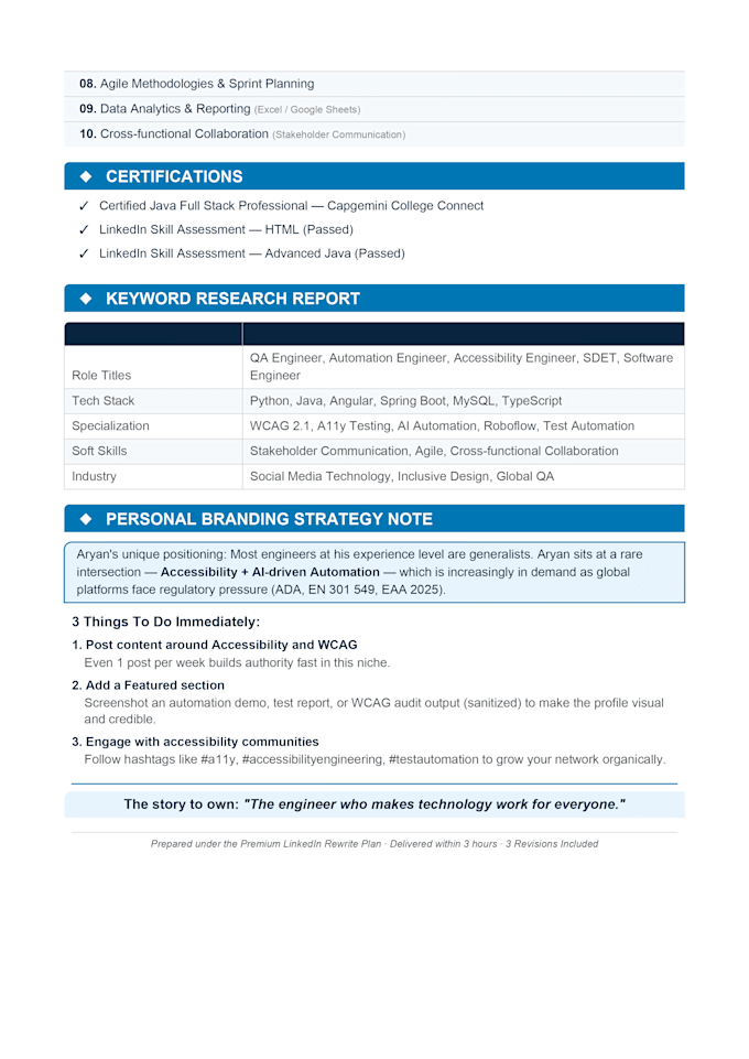 rewrite your linkedin profile to attract opportunities